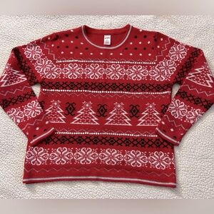 Ladies L Christmas Sweater